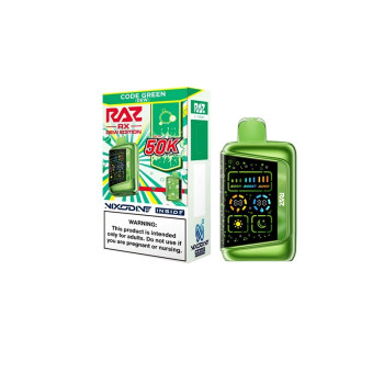 RAZ RX50K Nixodine Disposable Vape - 50000 Puffs